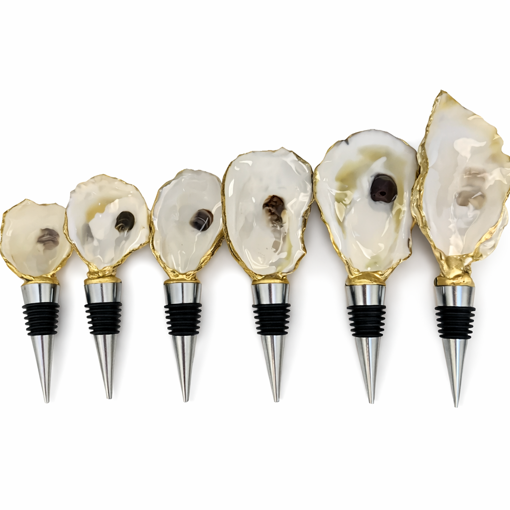 Natural Oyster Shell Wine Stopper