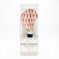 Lobster motif oyster shell wine stopper with gold rim finish