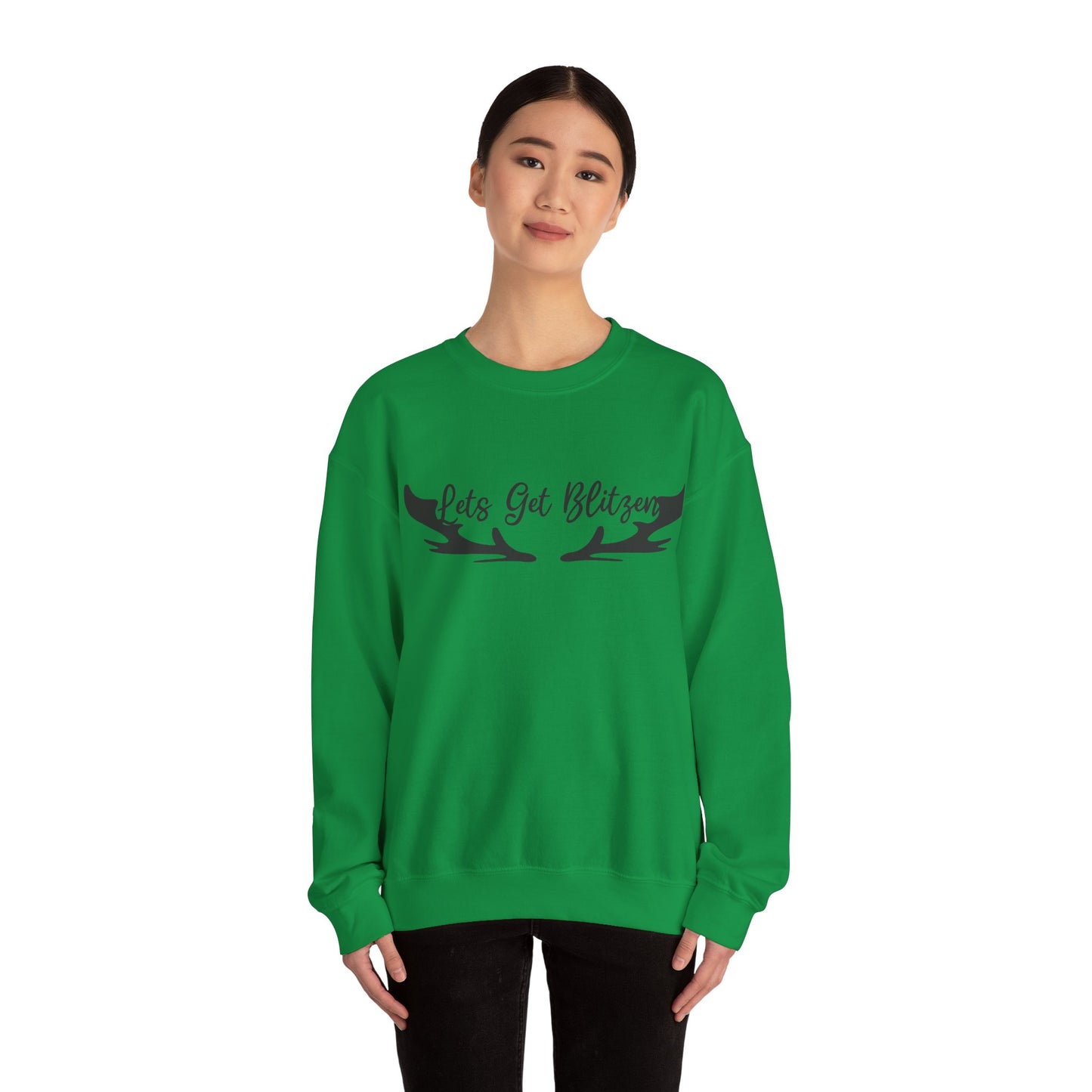 Let's Get Blitzen Crewneck Sweatshirt