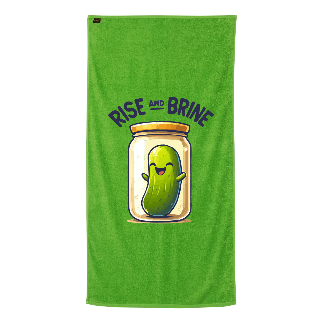 Rise and Brine Beach Towel