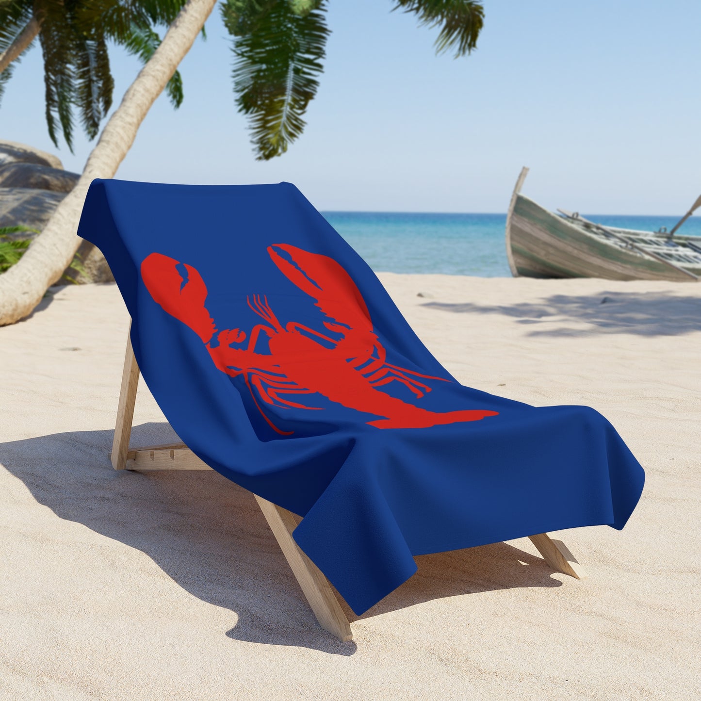 Lobster Beach Towel