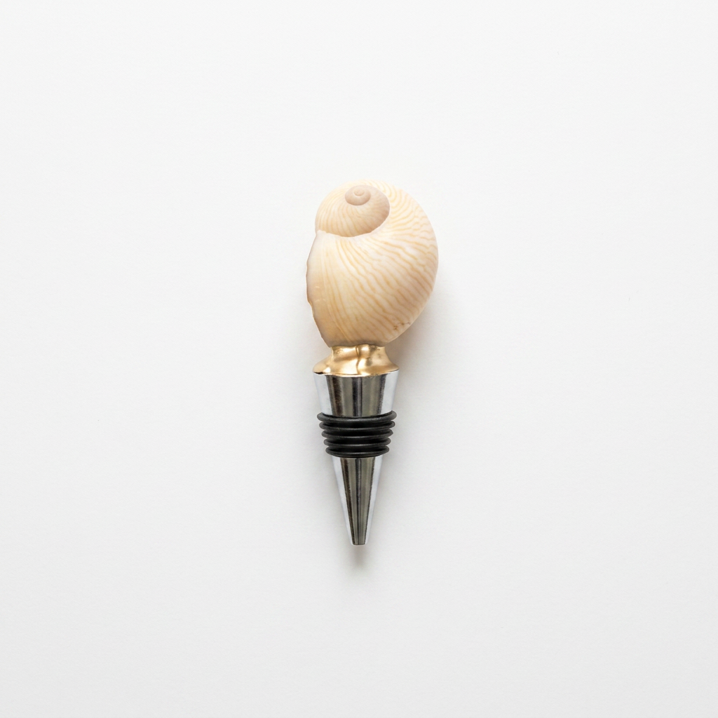 Micro Luxury Shell Wine Stopper Pack 12 Pc