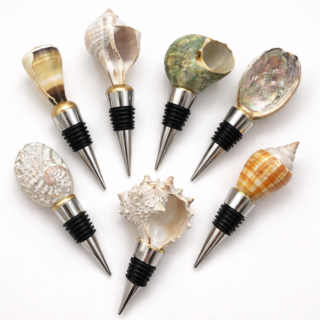 Case pack of handmade wine stoppers for wholesale