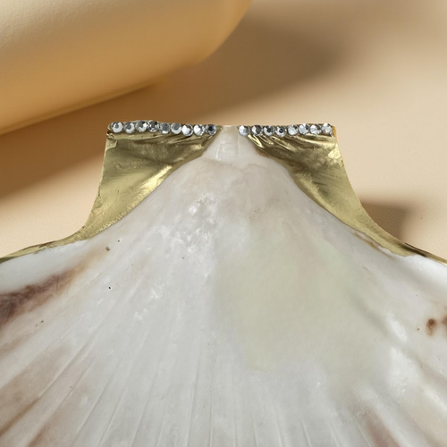 Crystal Crest Scallop Dish