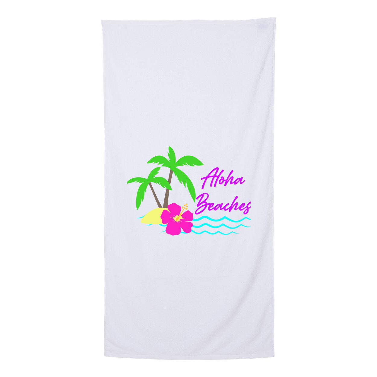 Aloha Beaches Beach Towel