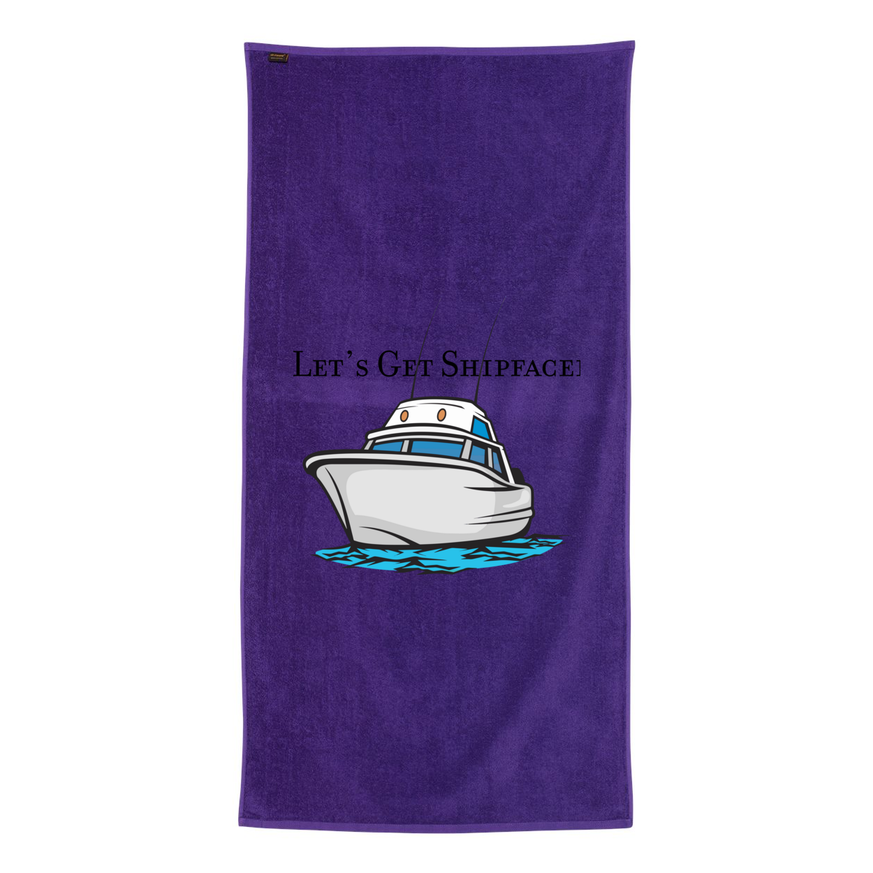 ShipFaced Beach Towel