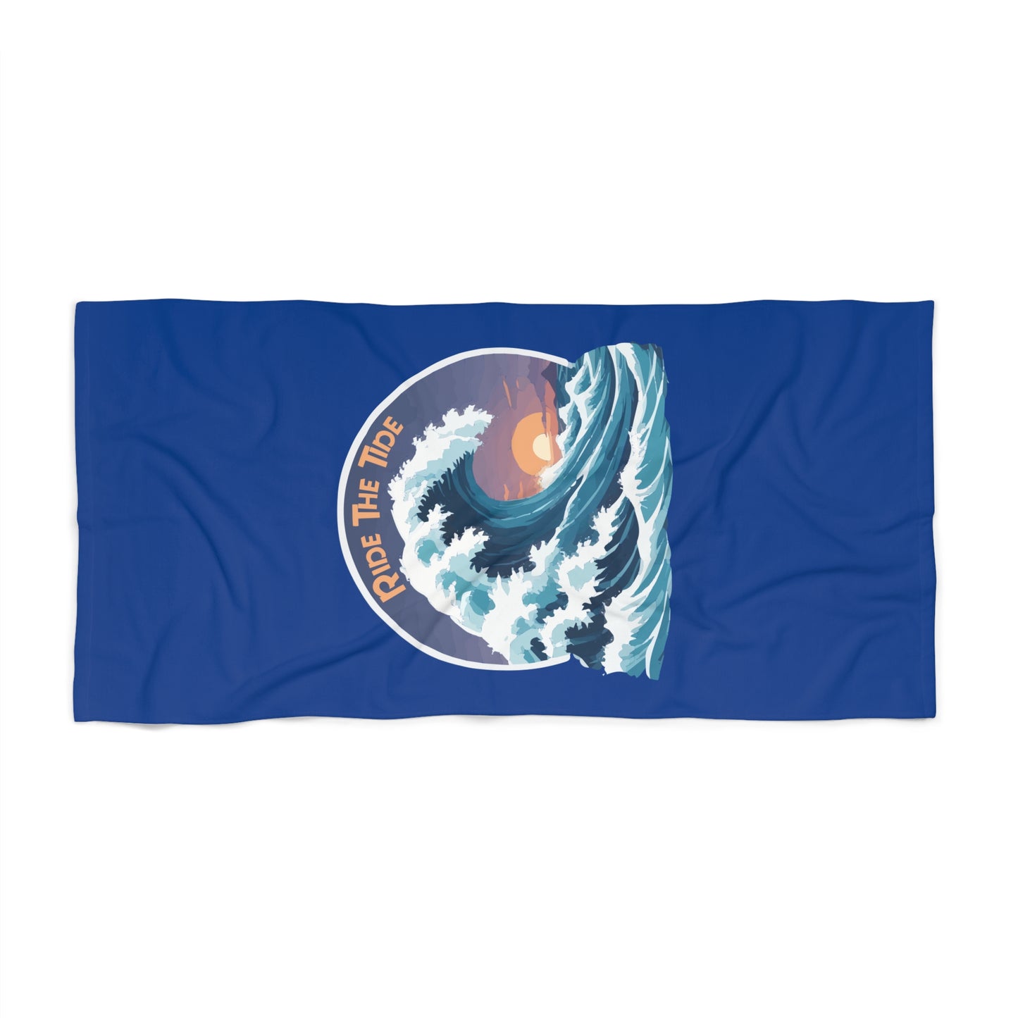 Ride The Tide Beach Towel