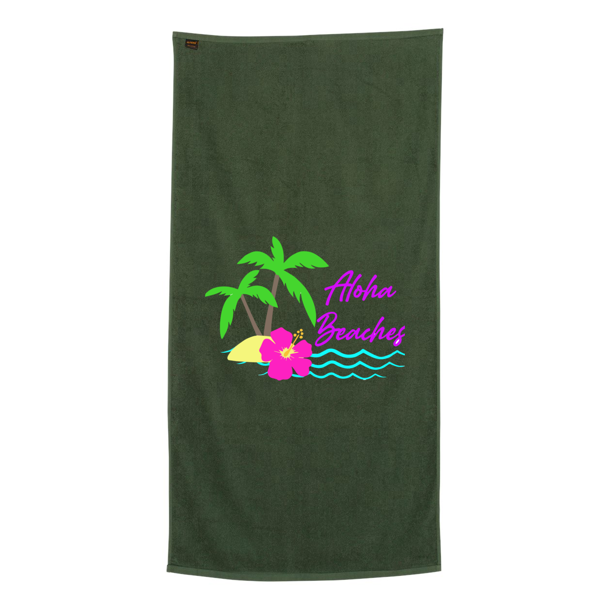 Aloha Beaches Beach Towel