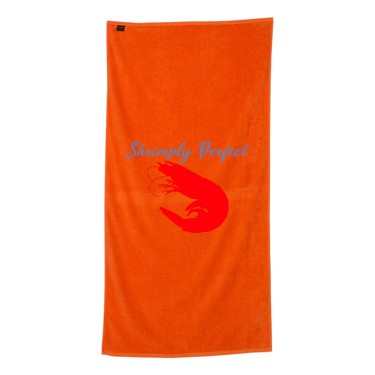 Shrimply Perfect Beach Towel