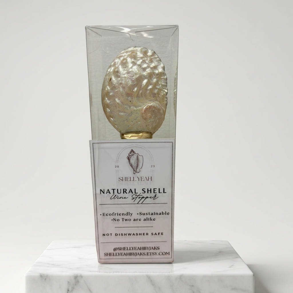 Premium Abalone Shell Wine Stopper