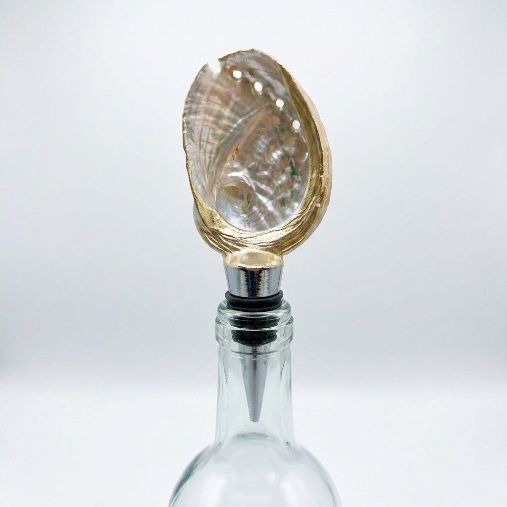 Premium Abalone Shell Wine Stopper