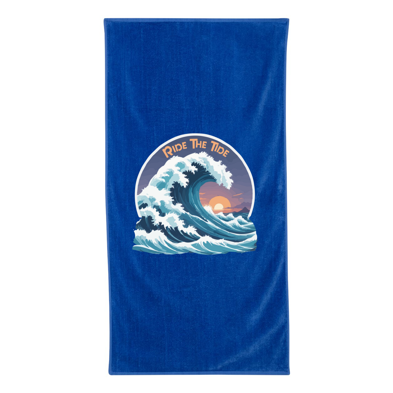 Ride The Tide Beach Towel