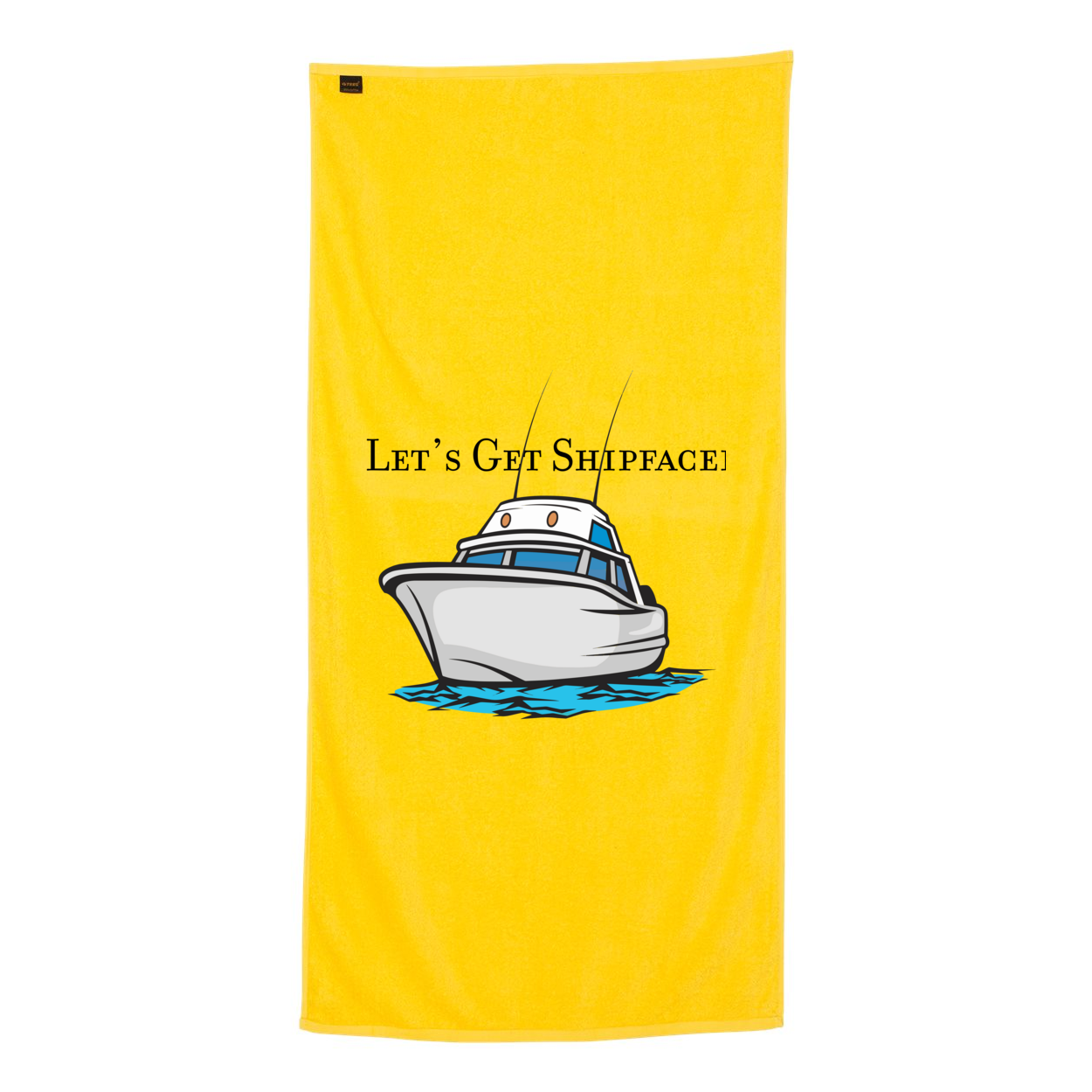 ShipFaced Beach Towel