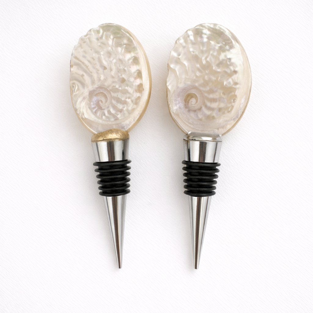 Luxury Oyster Shell Stopper Pack 12 Piece