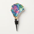 Lily Inspired Sea Oyster Shell Wine Stopper