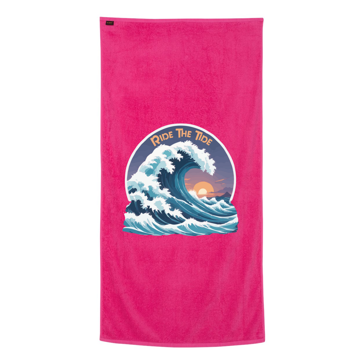 Ride The Tide Beach Towel