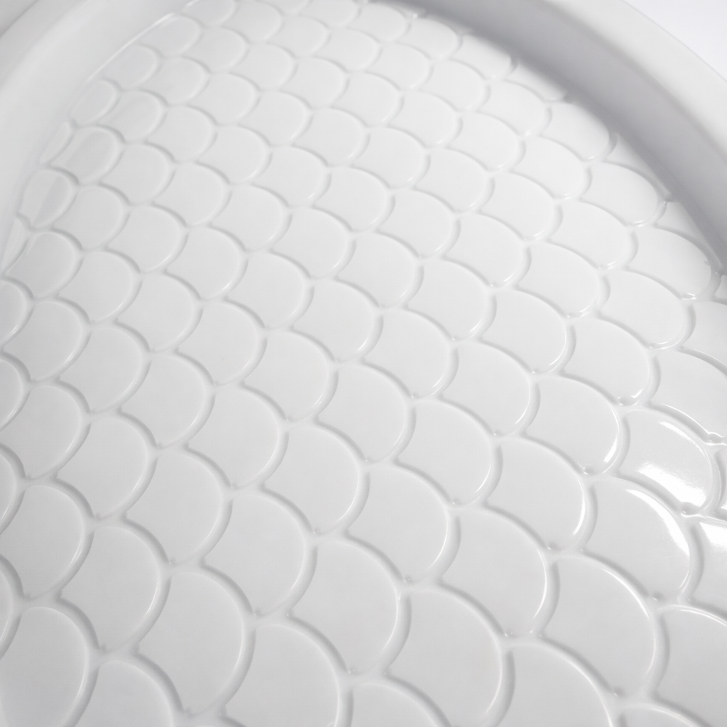 Mermaid Scales Oval Tray Food Safe Resin