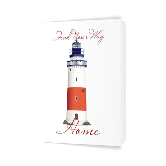 Find Your Way Home - 5x7 Folded Greeting Card (Set of 10)