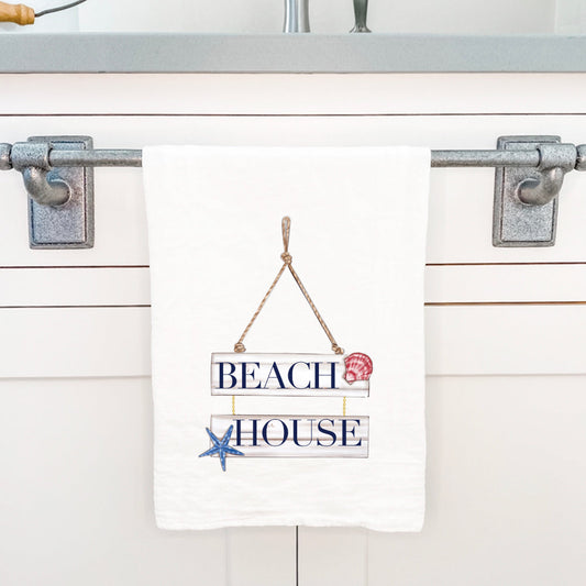 Beach House - Cotton Tea Towel