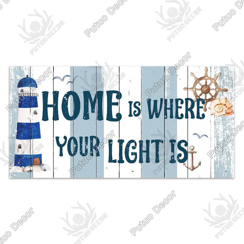 Beach Home Signs Wood Wall Plaque Wooden Signs Welcome