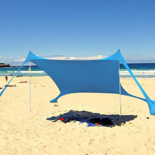 Family Beach Awning 210x150x170cm Ultralight Sun Shade Tent With