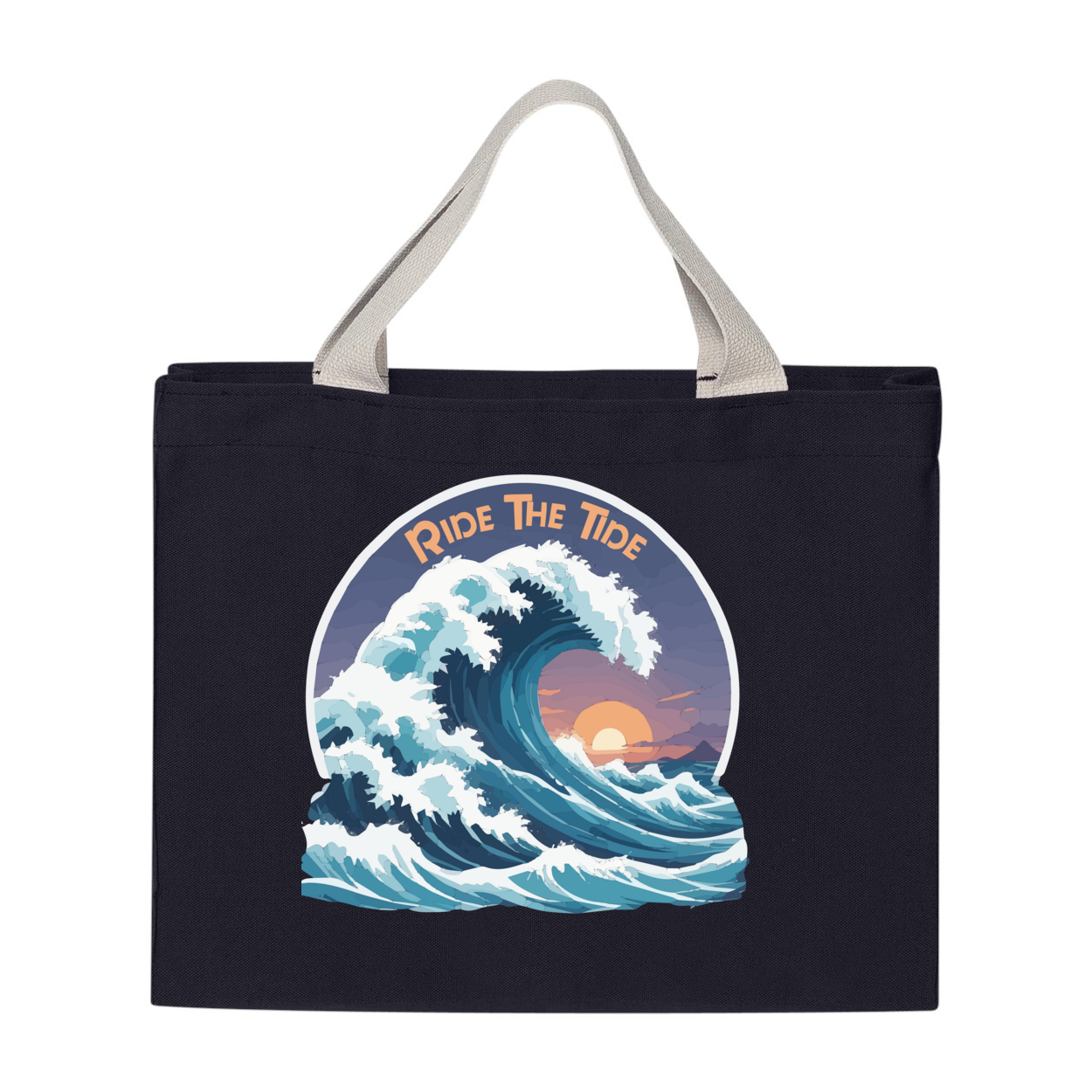 Ride The Tide Medium Gusset Tote