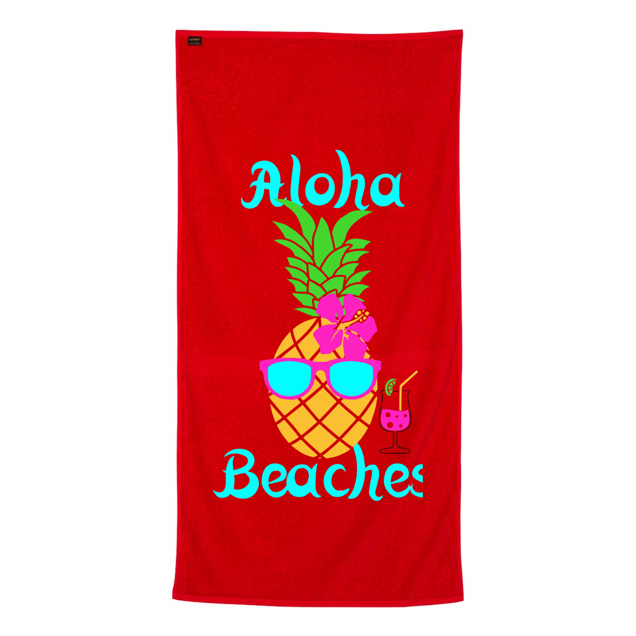 Aloha Beaches Beach Towel