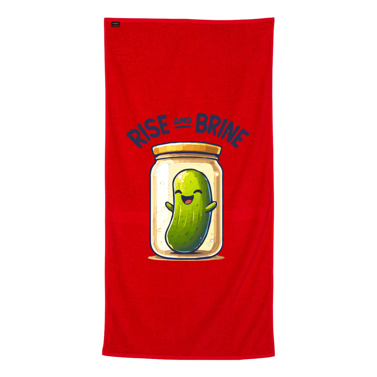 Rise and Brine Beach Towel