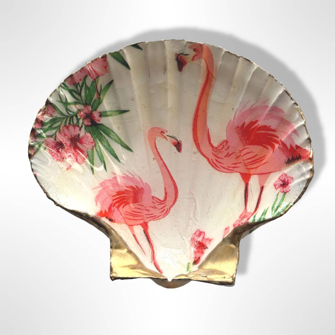 Flamingo Lagoon Scallop Dish