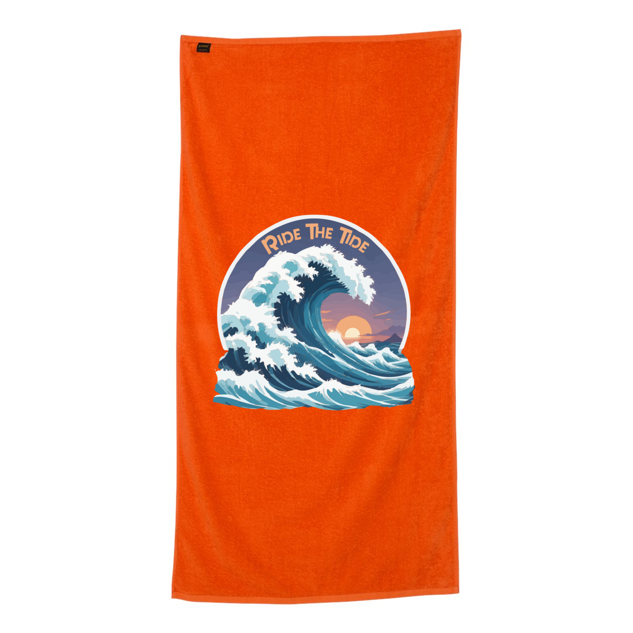 Ride The Tide Beach Towel