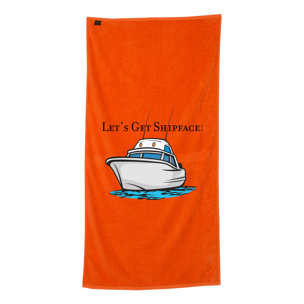 ShipFaced Beach Towel