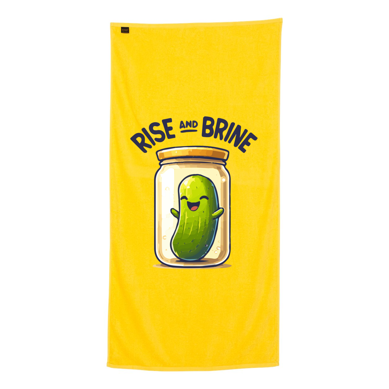 Rise and Brine Beach Towel