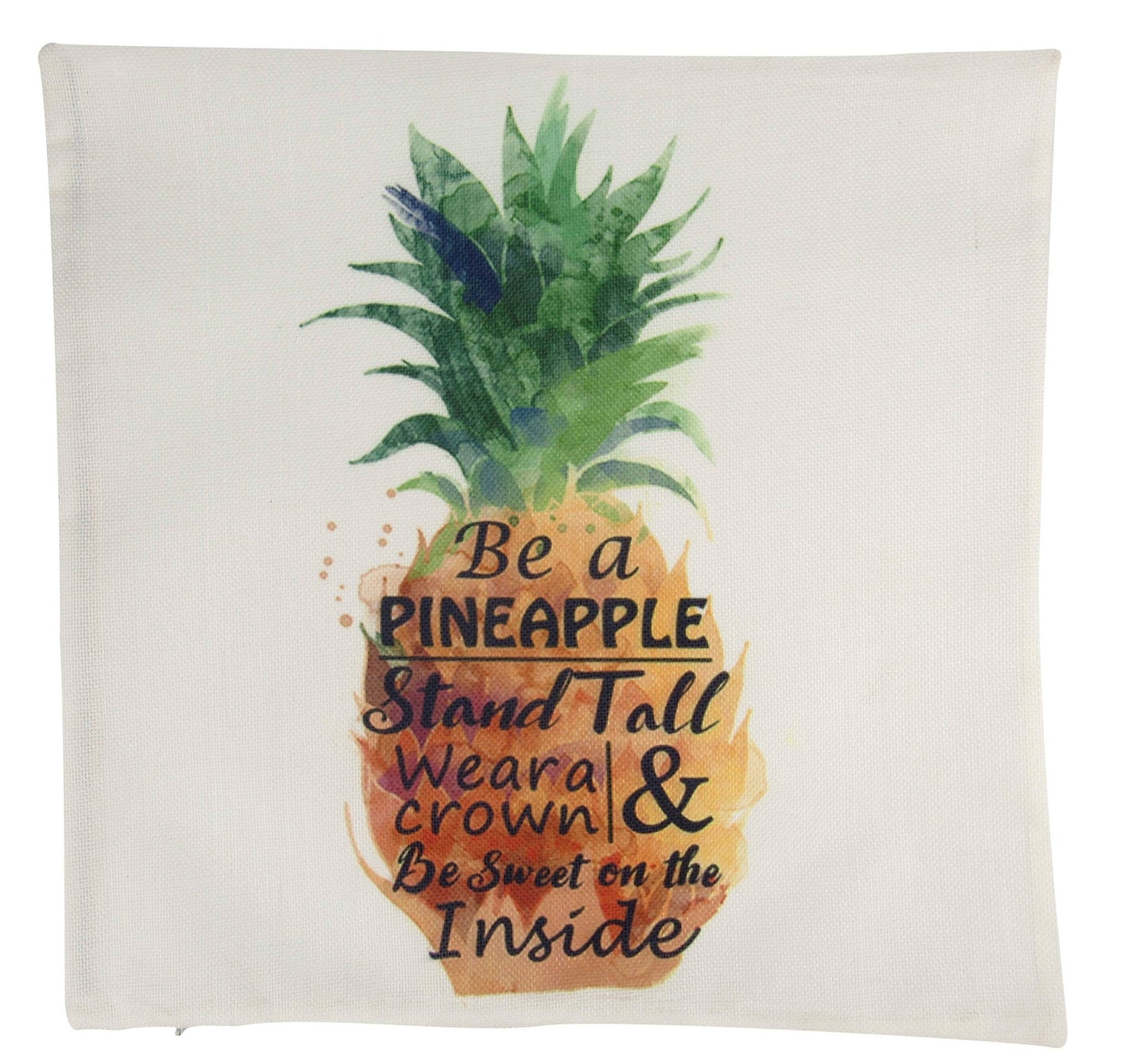 Be a Pineapple | Pillow Cover | Pineapple Gifts | Pineapple | - Shell Yeah by Jaks18x18 InchesCover & Insertbeapineapple-9Home Decor