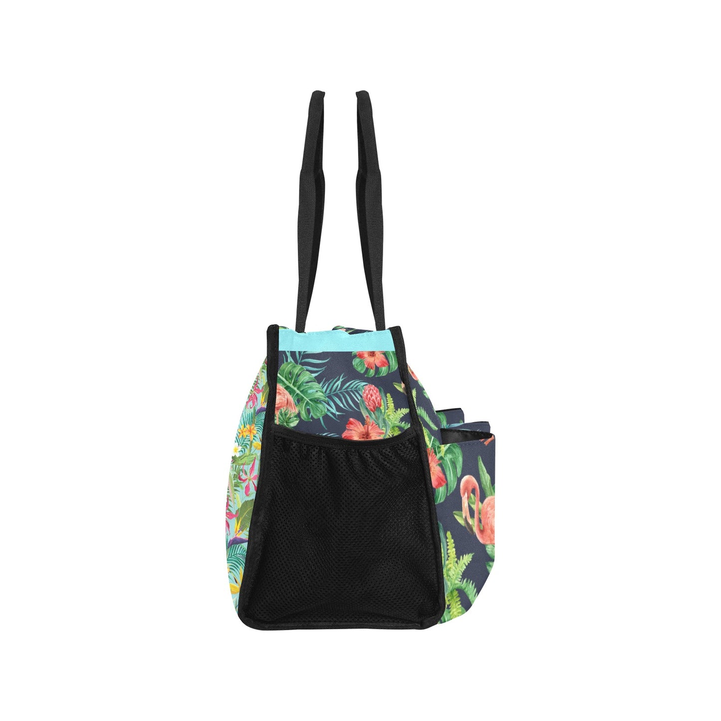 Tropical Bird Large Pocket Tote