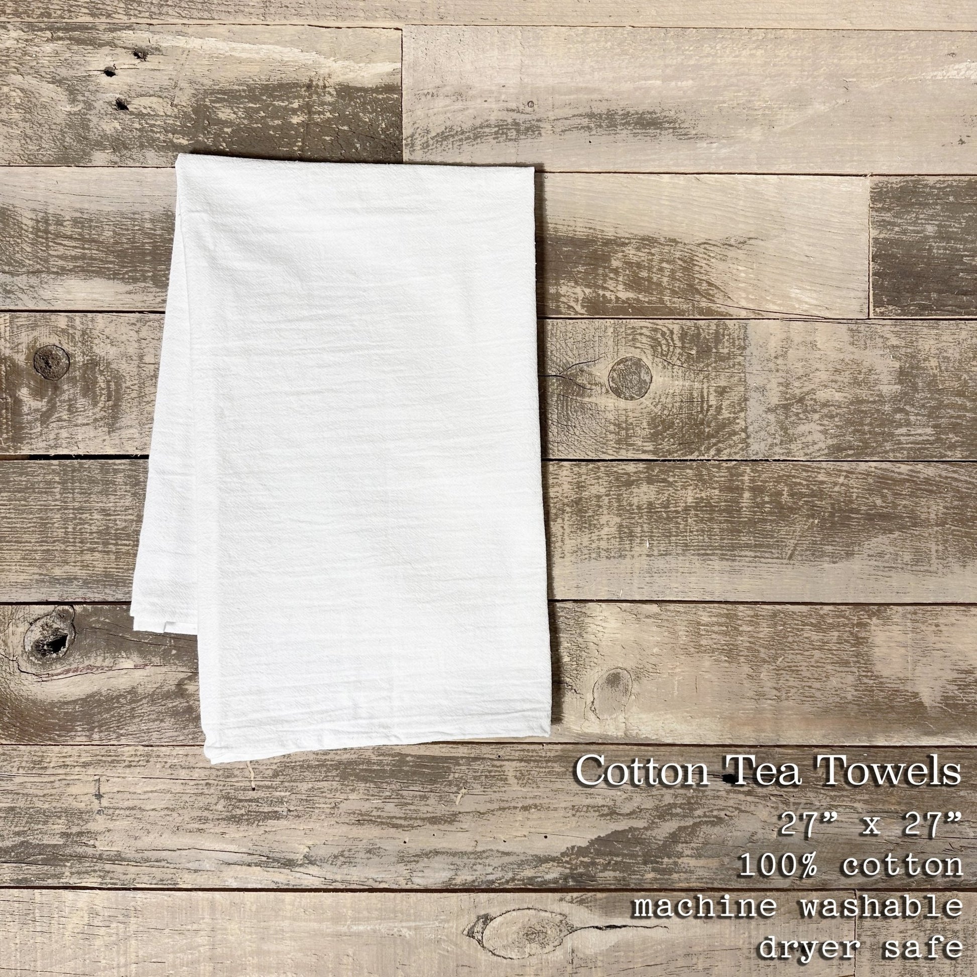 Beach Life - Cotton Tea Towel - Shell Yeah by JaksCS-CTT-11119Kitchen