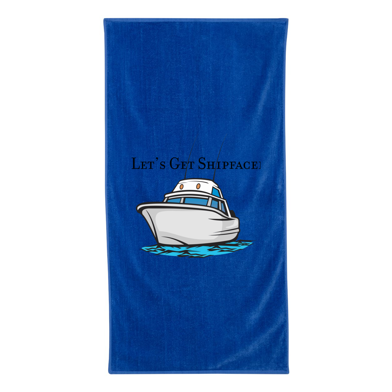 ShipFaced Beach Towel