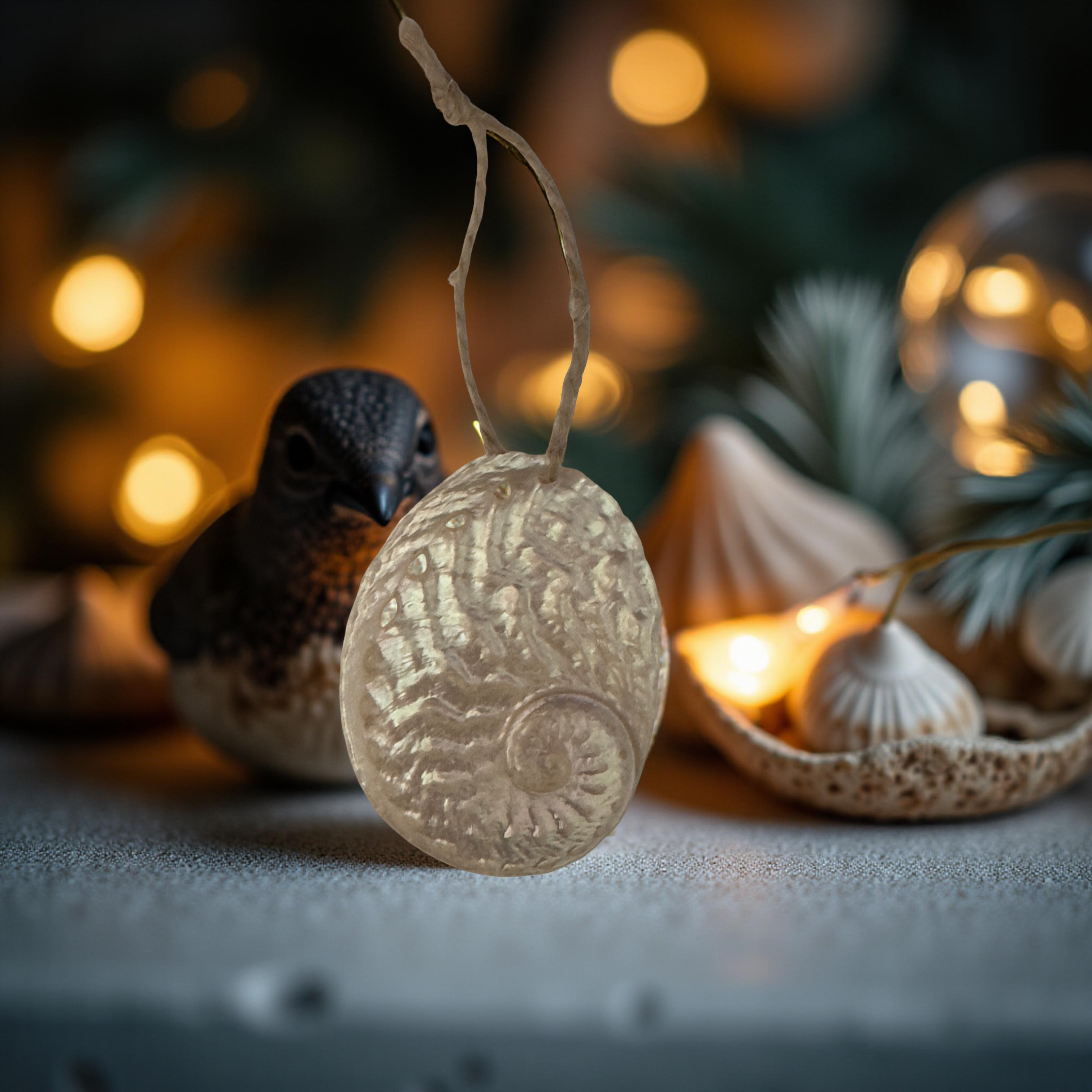 Polished Abalone Ornament
