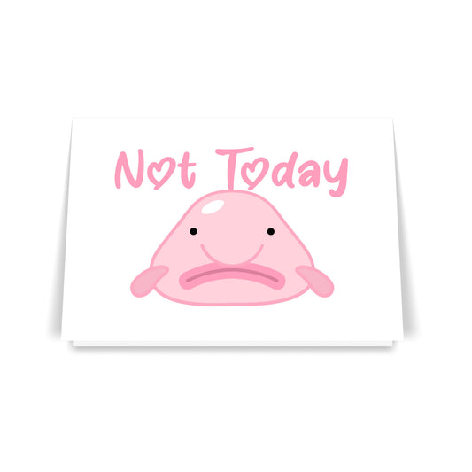 Blobfish - 7x5 Folded Greeting Card (Set of 10)