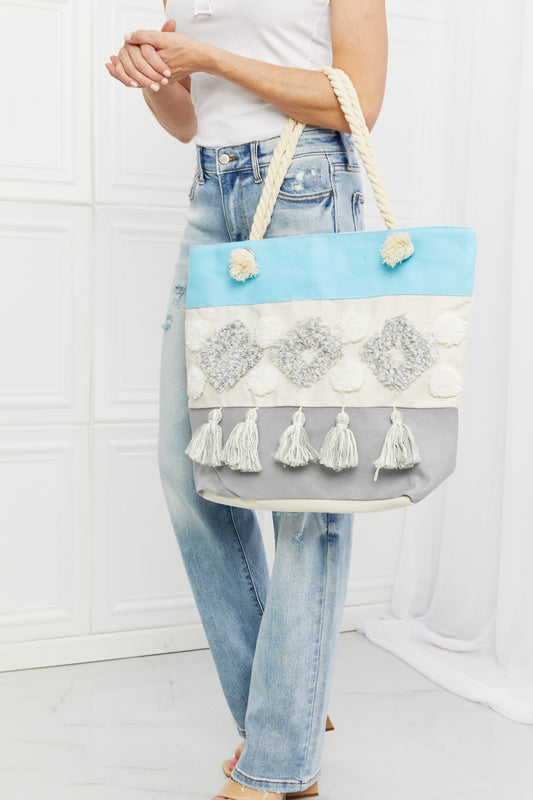 Justin Taylor In The Sand Tassel Tote Bag