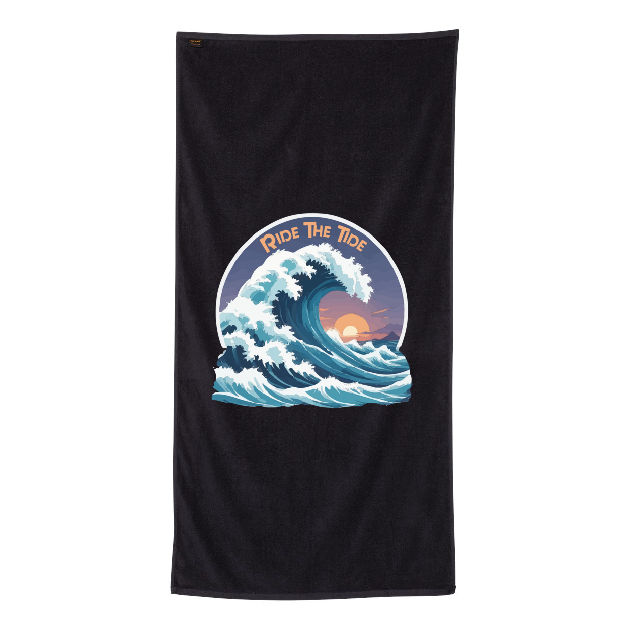 Ride The Tide Beach Towel