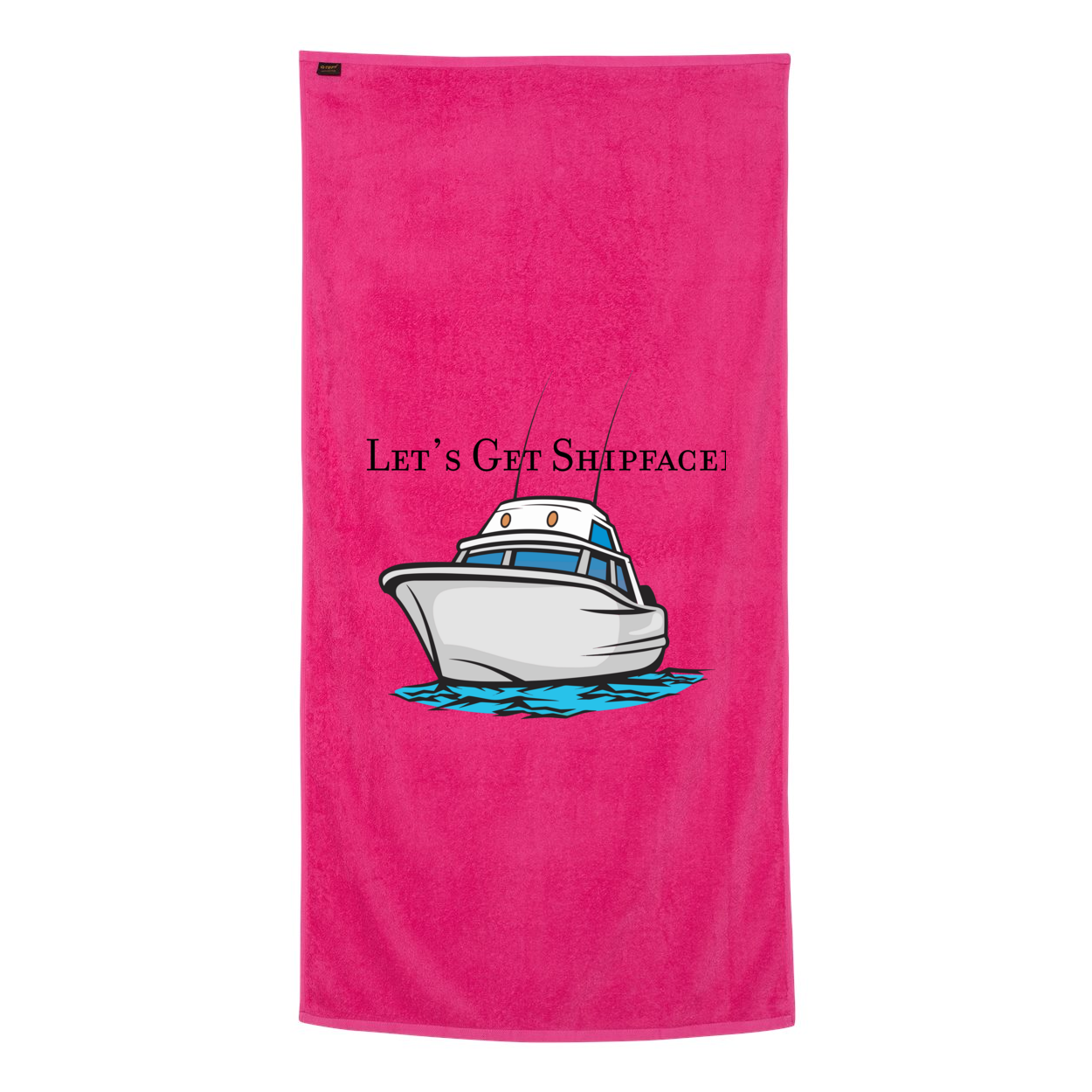 ShipFaced Beach Towel