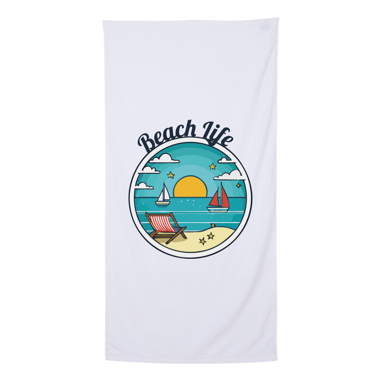 Beach Life Beach Towel