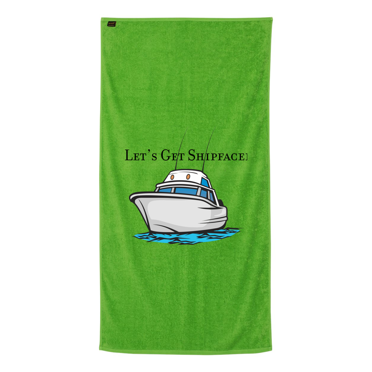 ShipFaced Beach Towel