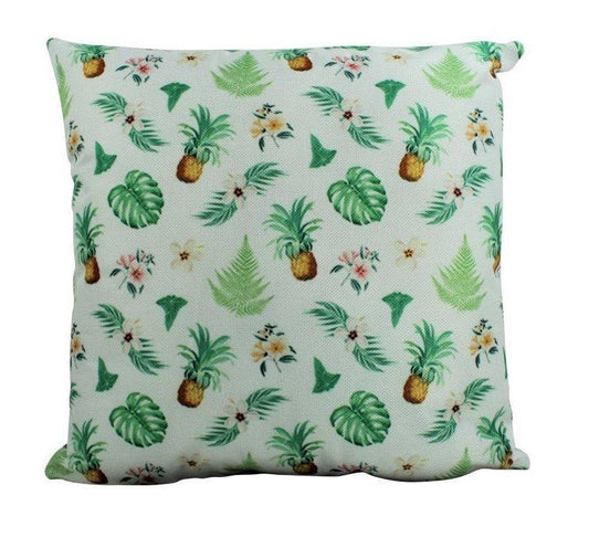 Green Pineapple | Pillow Cover | Tropical | Pineapple Decor | Throw - Shell Yeah by Jaks14x14 InchesCover Onlygreenpineapple-4Home Decor