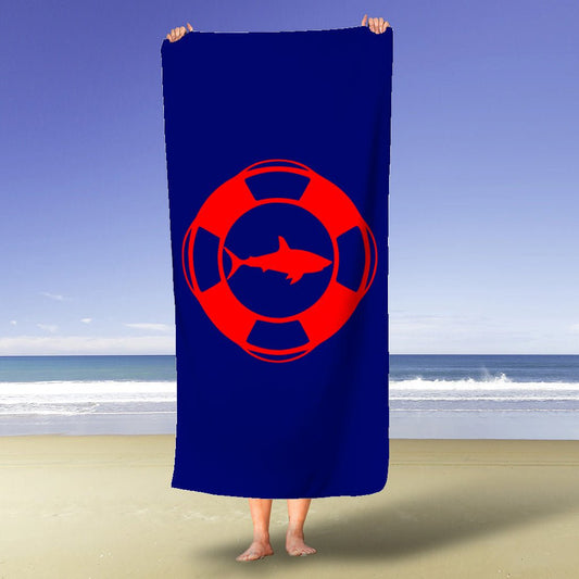 Heavyweight Beach Towel - Shell Yeah by Jaks30X60White5441-508494