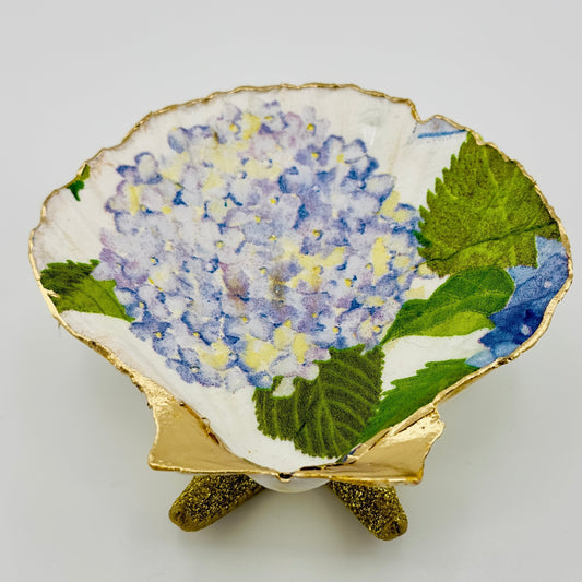 Hydrangea Trinket Holder - Shell Yeah by JaksTrinket Holder