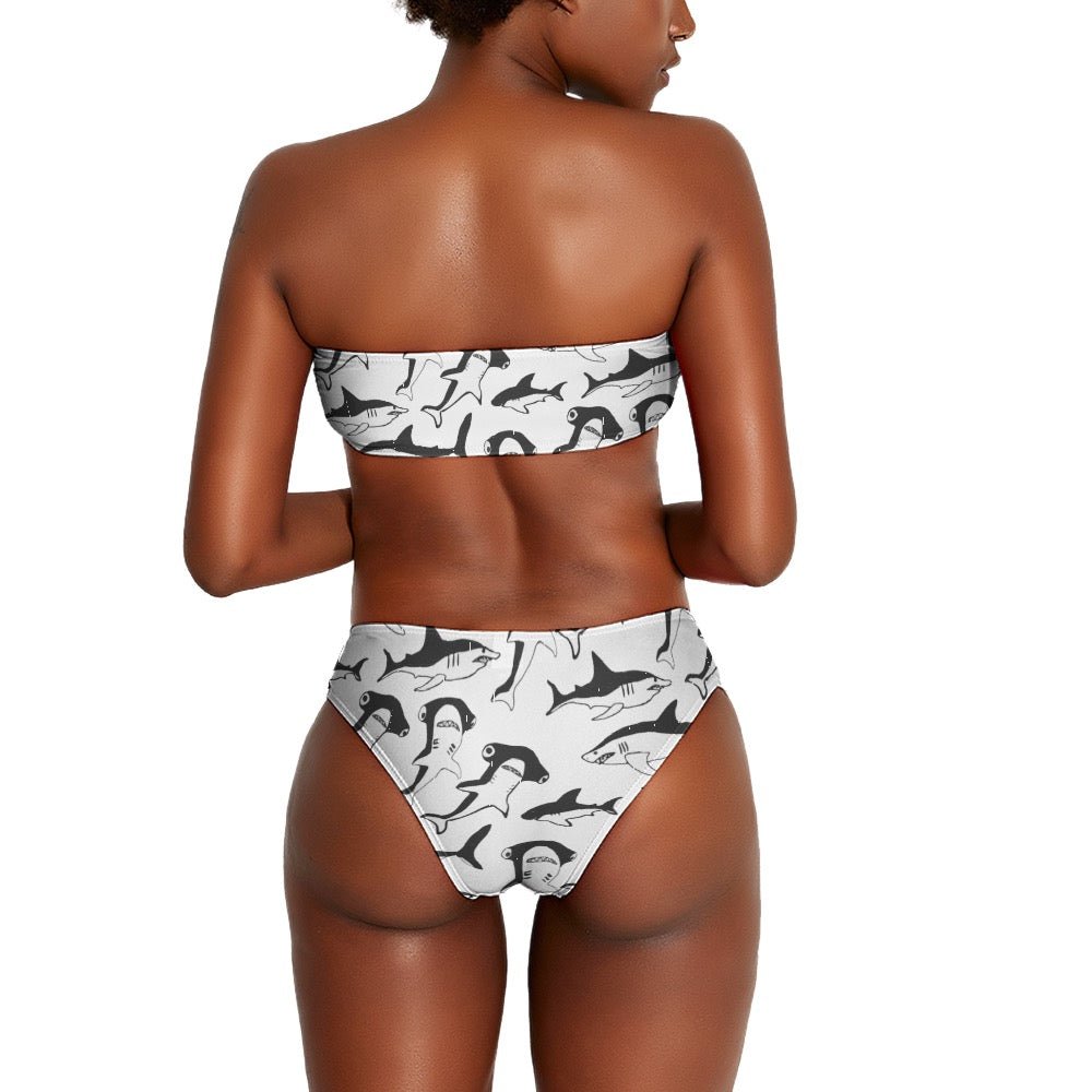 Ladies Two Piece Bikini Swimsuit - Shell Yeah by JaksSWhiteDC51B933A33047E48BB9E4DCB30C4657