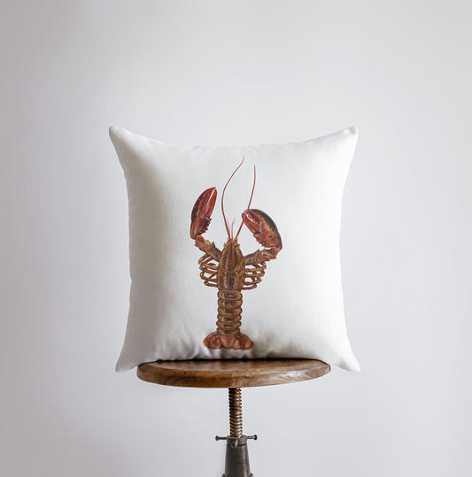 Lobster | Throw Pillow | Home Decor | Modern Decor | Nautical | Ocean - Shell Yeah by Jaks16x16 InchesCover & Poly Insertlobster16x16PolyCIHome Decor