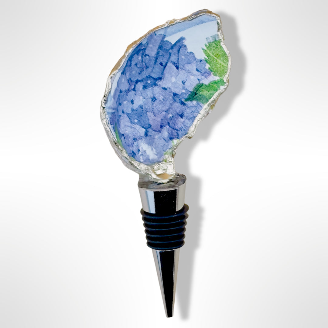 Hydrangea Harmony Wine Stopper