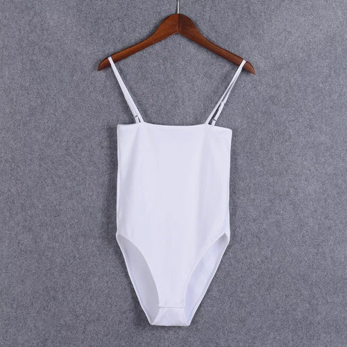 Solid Slim Fitting One Piece - Shell Yeah by Jaks45kg-65kgWhiteWHITE-45KG-65KGOther